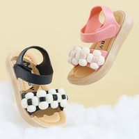 Soft Bottom One-word Belt Open Toe Children Sandals main image 3