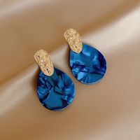 Fashion Water Droplets Arylic No Inlaid Earrings sku image 1