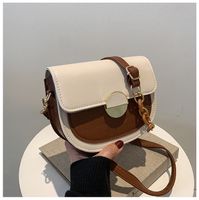 Fashion Retro Saddle Messenger Bag17.5*14*6.5cm sku image 3