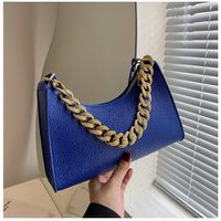 Fashion Chain Handbag Shoulder Rmpit Bag24.5*17*6.5cm sku image 1