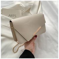 Fashion Messenger Shoulder Small Square Bag21*12.5*6.5cm sku image 6