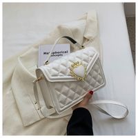 Fashion Spring Portable Small Square Bag Shoulder Messenger Bag23*16*8cm sku image 1