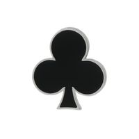 New Hearts Spades Enamel Badges Poker Characters Dripping Brooch sku image 4
