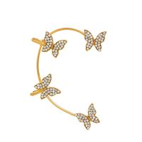 Fashion Diamond-studded Butterfly Ear Bone Clip Single sku image 46