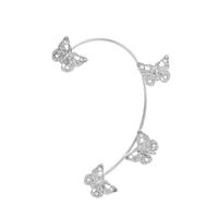 Fashion Diamond-studded Butterfly Ear Bone Clip Single sku image 5