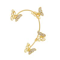 Fashion Diamond-studded Butterfly Ear Bone Clip Single sku image 15