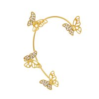 Fashion Diamond-studded Butterfly Ear Bone Clip Single sku image 16