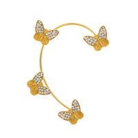 Fashion Diamond-studded Butterfly Ear Bone Clip Single sku image 20