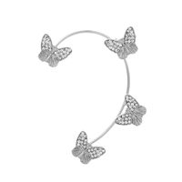 Fashion Diamond-studded Butterfly Ear Bone Clip Single sku image 21