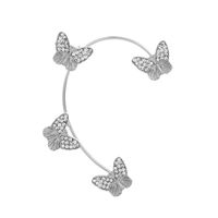 Fashion Diamond-studded Butterfly Ear Bone Clip Single sku image 22