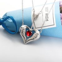 Fashion Arrow Piercing Heart Pendant Multilayer Necklace main image 1