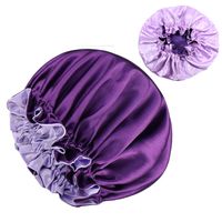 Neue Double Satin Lace Nightcap Round Cap Perm Makeup Cap main image 1