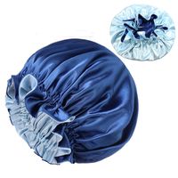 Neue Double Satin Lace Nightcap Round Cap Perm Makeup Cap main image 3