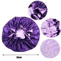 Neue Double Satin Lace Nightcap Round Cap Perm Makeup Cap main image 6