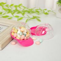 Neue Kreative Süßigkeitenbox In Baseballkappenform, Abnehmbare Kunststoff-hochzeits-süßigkeitsbox main image 1