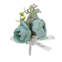 New Wedding Corsage Suit Pockets Corsage Simulation Lapel Flower main image 6