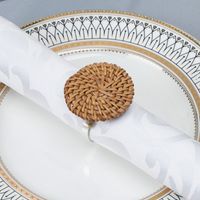 Simulation Napkin Buckle Linen Ring Napkin Buckle Western Restaurant Mouth Cloth Ring main image 4