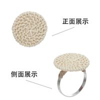 Simulation Napkin Buckle Linen Ring Napkin Buckle Western Restaurant Mouth Cloth Ring main image 6