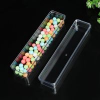 New Ps Plastic High Transparent Cake Candy Food Packaging Box Necklace Jewelry Storage Box Factory Wholesale Customization main image 3