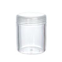 Mini Jewelry Capsule Pill Storage Box Round Box Threaded With Lid Sealed Transparent Plastic Packaging Box Wholesale main image 6
