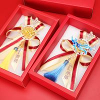 Neue Korsage Mit Drachen Und Phönix Für Hochzeiten, Chinesische Anstecknadel Aus Metall main image 3