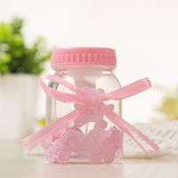 Direct Supply Of Small Milk Bottle Transparent Plastic Packaging Box Creative Candy Box European-style Baby Full Moon Return Gift Candy Box main image 3
