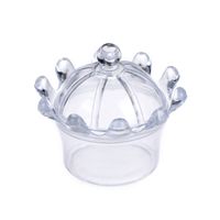 Creative Transparent Food Grade Plastic Mini Round Wedding Candy Box 12 Pcs main image 6