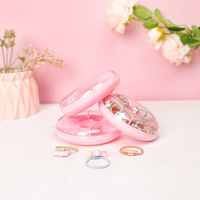 Jewelry Storage Box Transparent Girl Heart Portable Box Ins Wind Exquisite Jewelry Box Earring Necklace Dustproof main image 3