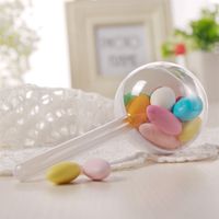 Creative Diy Handmade Round Plastic Transparent Packaging Box main image 1