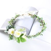 Korean Wreath Headdress Mori Bride Bridesmaid Hair Accessories Accessories Seaside Photo Photography Photo Props main image 3