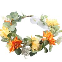 Fashion Wreath Headwear Photography Photo Green Plants Wedding Hair Accessories main image 6