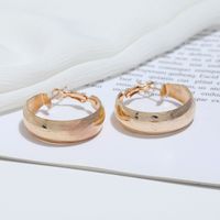 New Simple Birthday Jewelry Geometric Earrings main image 4