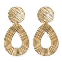 New Fashion Exaggerated Alloy Pointed Drop Earrings main image 1