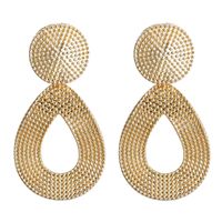 New Fashion Exaggerated Alloy Pointed Drop Earrings main image 2