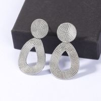 New Fashion Exaggerated Alloy Pointed Drop Earrings main image 4