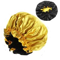 Neue Double Satin Lace Nightcap Round Cap Perm Makeup Cap sku image 1