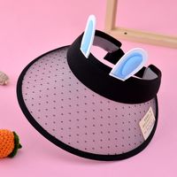 Color-changing Children&#39;s Sunscreen Hat Summer Sunshade Hat Girl Boy Baby Beach Big Brim Empty Top Sun Hat 1022 sku image 2