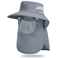 Sombrero De Protección Solar Transpirable De Malla Con Agujero De Cola De Caballo Para Hombres Y Mujeres De Verano sku image 2