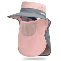 Chapeau De Protection Solaire Respirant En Maille De Trou De Prêle Pour Hommes Et Femmes Été sku image 4