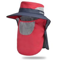 Sombrero De Protección Solar Transpirable De Malla Con Agujero De Cola De Caballo Para Hombres Y Mujeres De Verano sku image 5