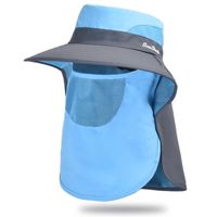 Sombrero De Protección Solar Transpirable De Malla Con Agujero De Cola De Caballo Para Hombres Y Mujeres De Verano sku image 6