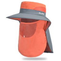 Sombrero De Protección Solar Transpirable De Malla Con Agujero De Cola De Caballo Para Hombres Y Mujeres De Verano sku image 7