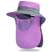 Sombrero De Protección Solar Transpirable De Malla Con Agujero De Cola De Caballo Para Hombres Y Mujeres De Verano sku image 8