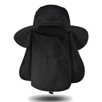Sombrero De Pescador Para Hombre Verano Al Aire Libre De Secado Rápido Sombrero De Protección Solar sku image 4