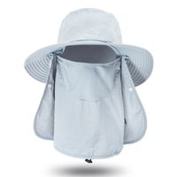 Sombrero De Pescador Para Hombre Verano Al Aire Libre De Secado Rápido Sombrero De Protección Solar sku image 7