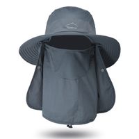 Sombrero De Pescador Para Hombre Verano Al Aire Libre De Secado Rápido Sombrero De Protección Solar sku image 8