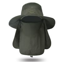 Sombrero De Pescador Para Hombre Verano Al Aire Libre De Secado Rápido Sombrero De Protección Solar sku image 9