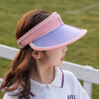 Flash Children&#39;s Sunscreen Hat Ultraviolet Discoloration Empty Top Sun Hat Boys And Girls Summer Baby Sun Hat 1028 sku image 18