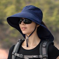 Fashion Summer Hats Female Mountaineering Big-brimmed Fisherman Hat sku image 5