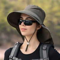 Fashion Summer Hats Female Mountaineering Big-brimmed Fisherman Hat sku image 7